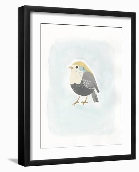 Dapper Bird II-June Vess-Framed Art Print