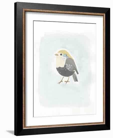 Dapper Bird II-June Vess-Framed Art Print