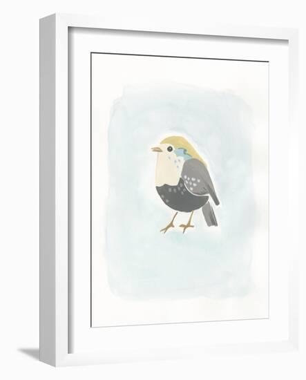 Dapper Bird II-June Vess-Framed Art Print