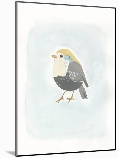 Dapper Bird II-June Vess-Mounted Art Print