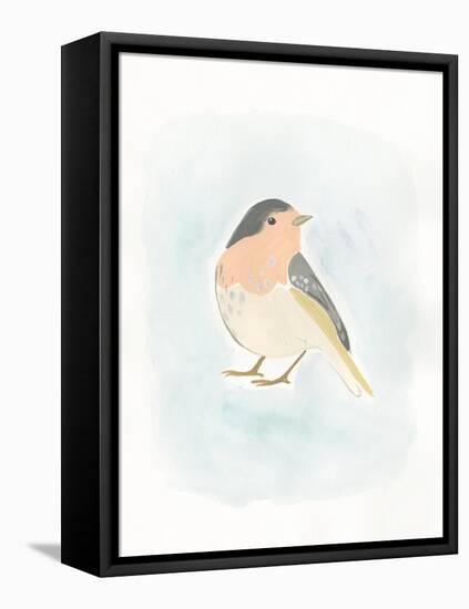 Dapper Bird III-June Vess-Framed Stretched Canvas