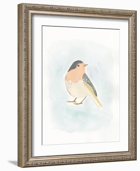Dapper Bird III-June Vess-Framed Art Print
