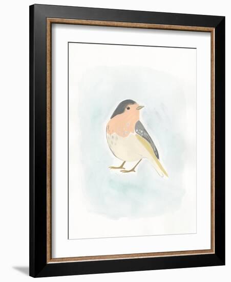 Dapper Bird III-June Vess-Framed Art Print