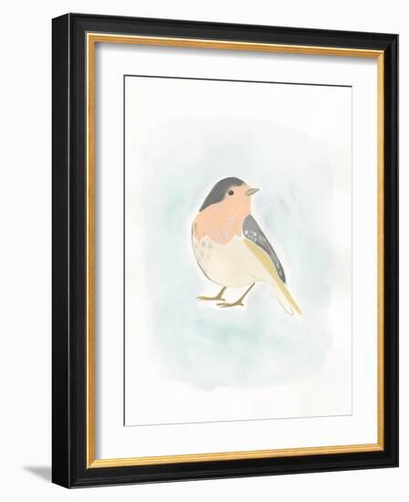 Dapper Bird III-June Vess-Framed Art Print