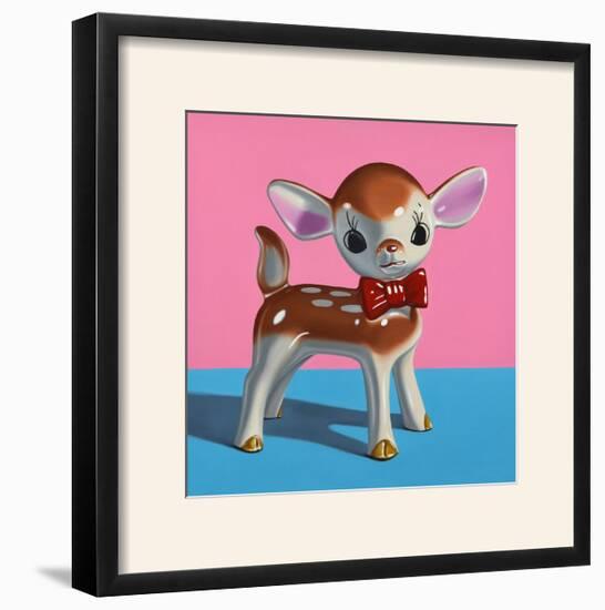 Dapper Deer-Cassie Marie Edwards-Framed Giclee Print