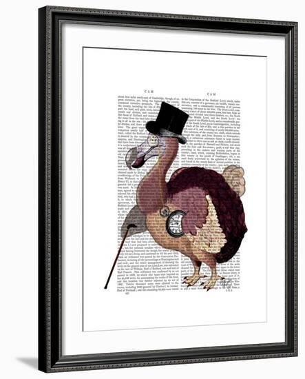 Dapper Dodo-Fab Funky-Framed Art Print