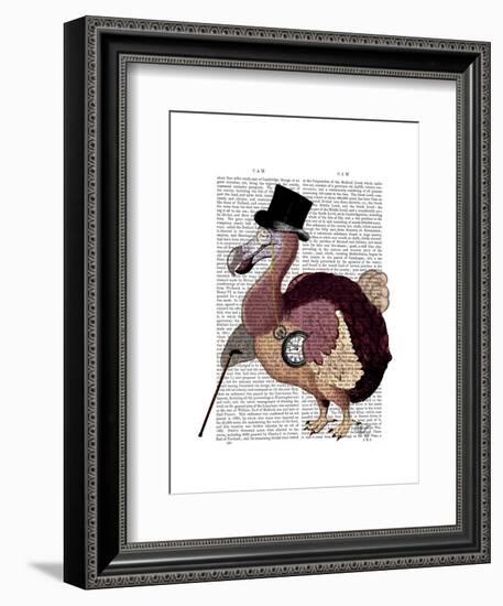 Dapper Dodo-Fab Funky-Framed Art Print