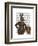 Dapper Hare-Fab Funky-Framed Art Print