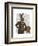 Dapper Hare-Fab Funky-Framed Art Print