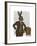 Dapper Hare-Fab Funky-Framed Art Print