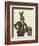 Dapper Hare-Fab Funky-Framed Art Print