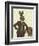 Dapper Hare-Fab Funky-Framed Art Print