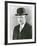 Dapper Man in Bowler Hat-null-Framed Photo