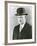 Dapper Man in Bowler Hat-null-Framed Photo