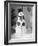 Dapper Snowman Outside a House-Bettmann-Framed Photographic Print