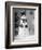 Dapper Snowman Outside a House-Bettmann-Framed Photographic Print