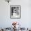 Dapper Snowman Outside a House-Bettmann-Framed Photographic Print displayed on a wall