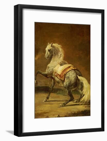 Dappled Grey Horse-Théodore Géricault-Framed Giclee Print