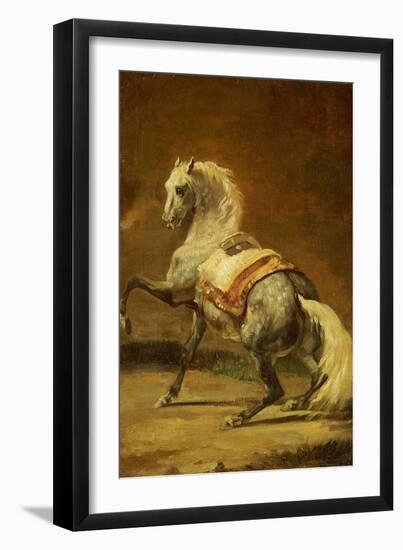 Dappled Grey Horse-Théodore Géricault-Framed Giclee Print