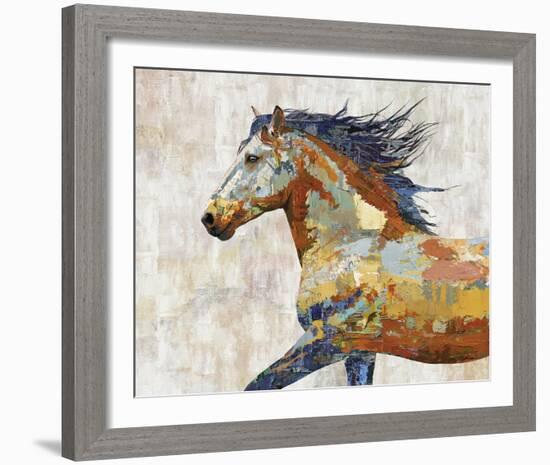 Dappled Horse - Gallop-Mark Chandon-Framed Giclee Print