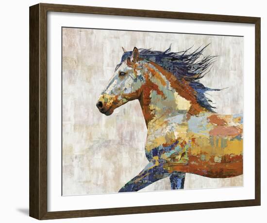 Dappled Horse - Gallop-Mark Chandon-Framed Giclee Print