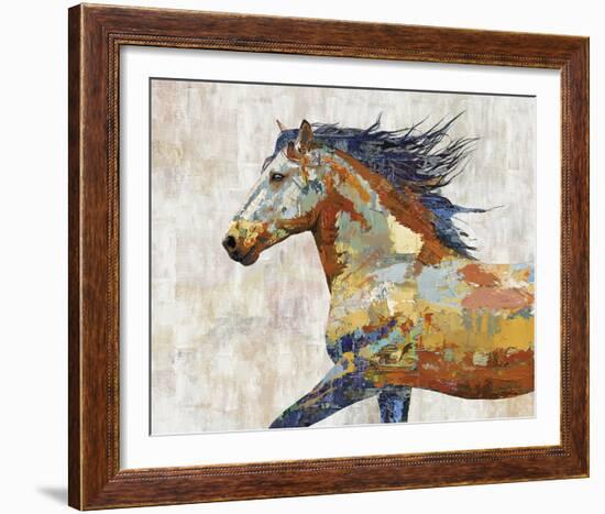 Dappled Horse - Gallop-Mark Chandon-Framed Giclee Print