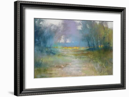 Dappled path-Barbara Newton-Framed Giclee Print