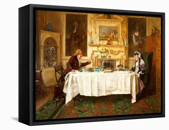 Darby and Joan-Walter Dendy Sadler-Framed Premier Image Canvas