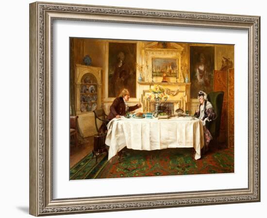 Darby and Joan-Walter Dendy Sadler-Framed Giclee Print