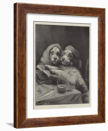 Darby and Joan-Fannie Moody-Framed Giclee Print