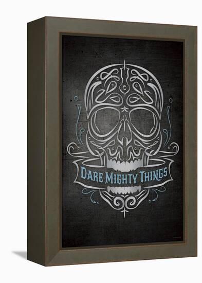 Dare Mighty-Greg Simanson-Framed Premier Image Canvas