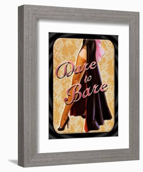 Dare to Bare-Kate Ward Thacker-Framed Giclee Print