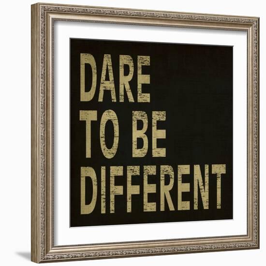 Dare to Be Different-N. Harbick-Framed Premium Giclee Print