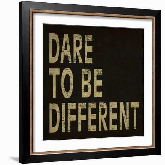 Dare to Be Different-N. Harbick-Framed Premium Giclee Print