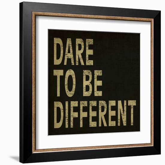 Dare to Be Different-N. Harbick-Framed Art Print