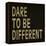 Dare to Be Different-N. Harbick-Framed Stretched Canvas