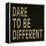 Dare to Be Different-N. Harbick-Framed Stretched Canvas