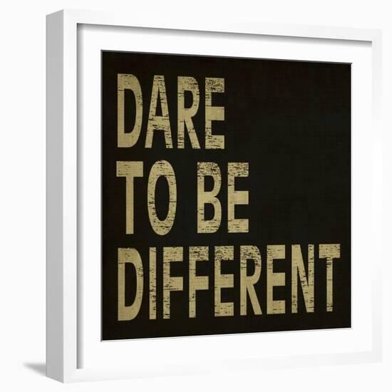 Dare to Be Different-N. Harbick-Framed Art Print