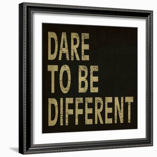 Dare to Be Different-N. Harbick-Framed Art Print