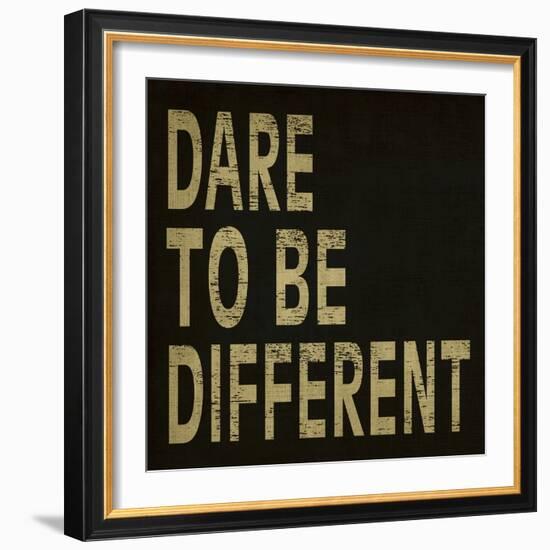 Dare to Be Different-N. Harbick-Framed Art Print