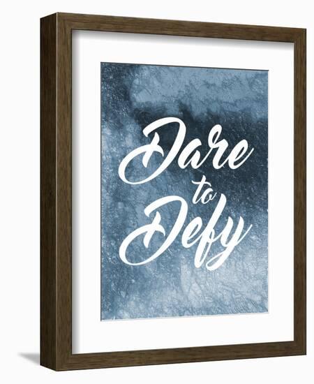 Dare To Defy-Marcus Prime-Framed Art Print