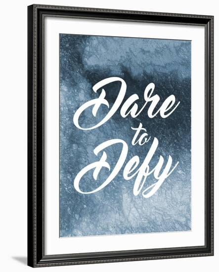 Dare To Defy-Marcus Prime-Framed Art Print