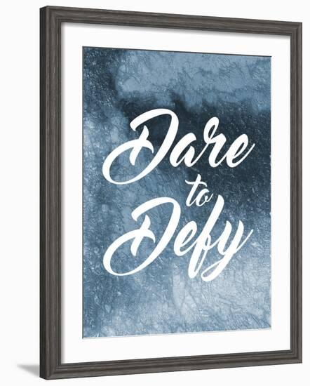 Dare To Defy-Marcus Prime-Framed Art Print