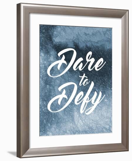 Dare To Defy-Marcus Prime-Framed Art Print