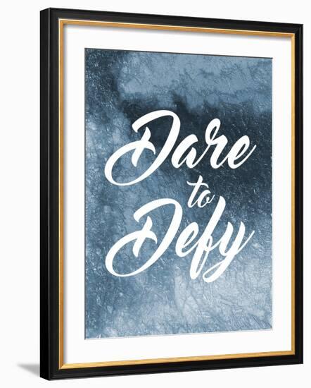 Dare To Defy-Marcus Prime-Framed Art Print