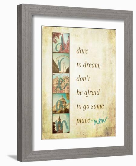 Dare to Dream-Emily Navas-Framed Art Print