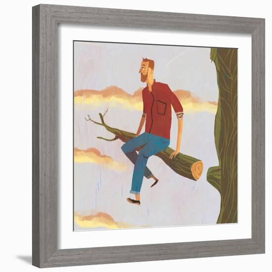 Dare-A Richard Allen-Framed Giclee Print