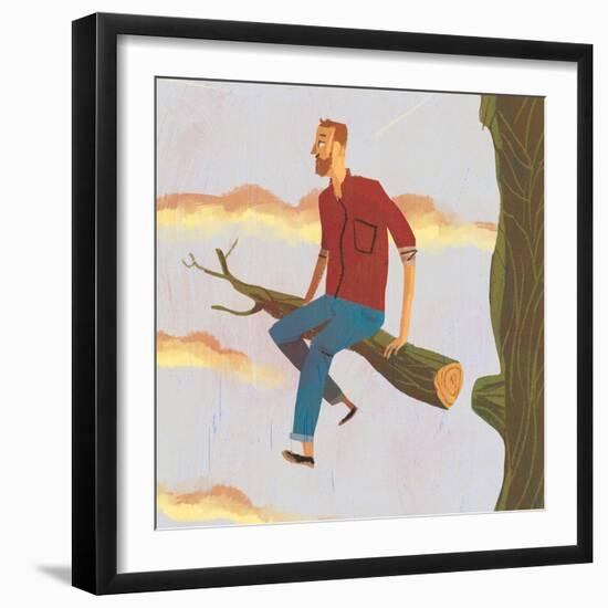 Dare-A Richard Allen-Framed Giclee Print