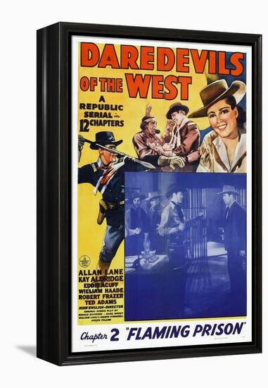 Daredevils of the West, 1943-null-Framed Stretched Canvas