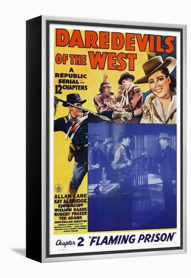 Daredevils of the West, 1943-null-Framed Stretched Canvas